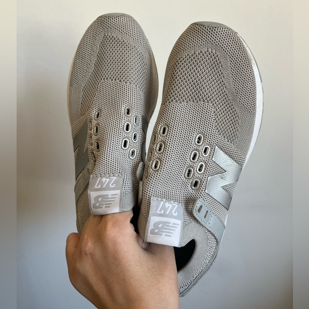 New Balance Women 247 Revlite Lifestyle Shoes Sneakers - Light Gray - US 7.5